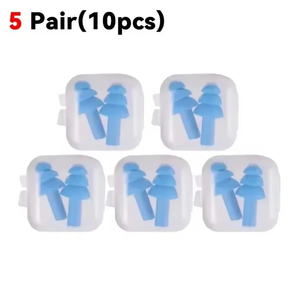 HushPlugs™ — Reusable Noise-Reducing Earplugs for Sleep & Focus