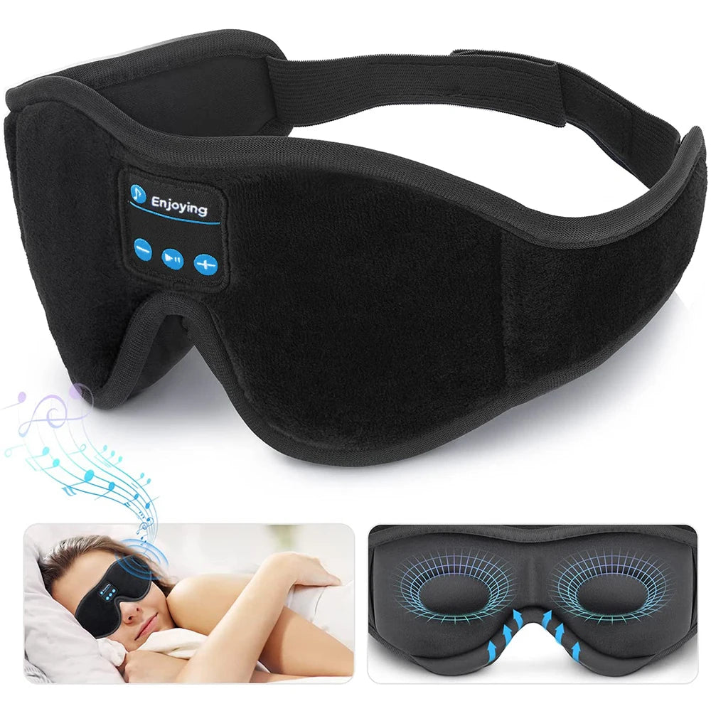DreamBand™ Bluetooth Sleep Mask — Music, Podcasts & Total Darkness