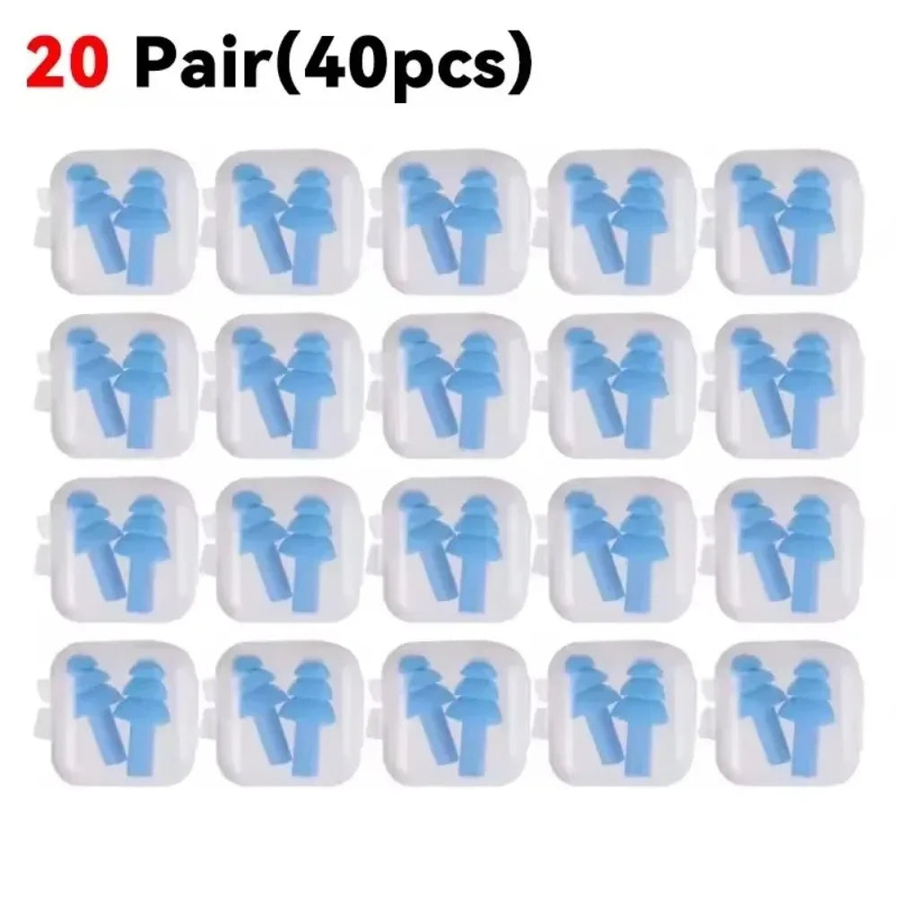 HushPlugs™ — Reusable Noise-Reducing Earplugs for Sleep & Focus
