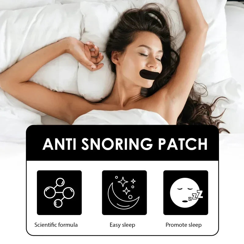 Calmora Mouth Tape — Nose Breathing for Deeper Sleep (30-Night Supply)
