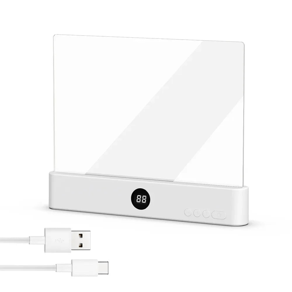 AmberGlow™ Warm Reading Light — Read Without Waking Your Brain