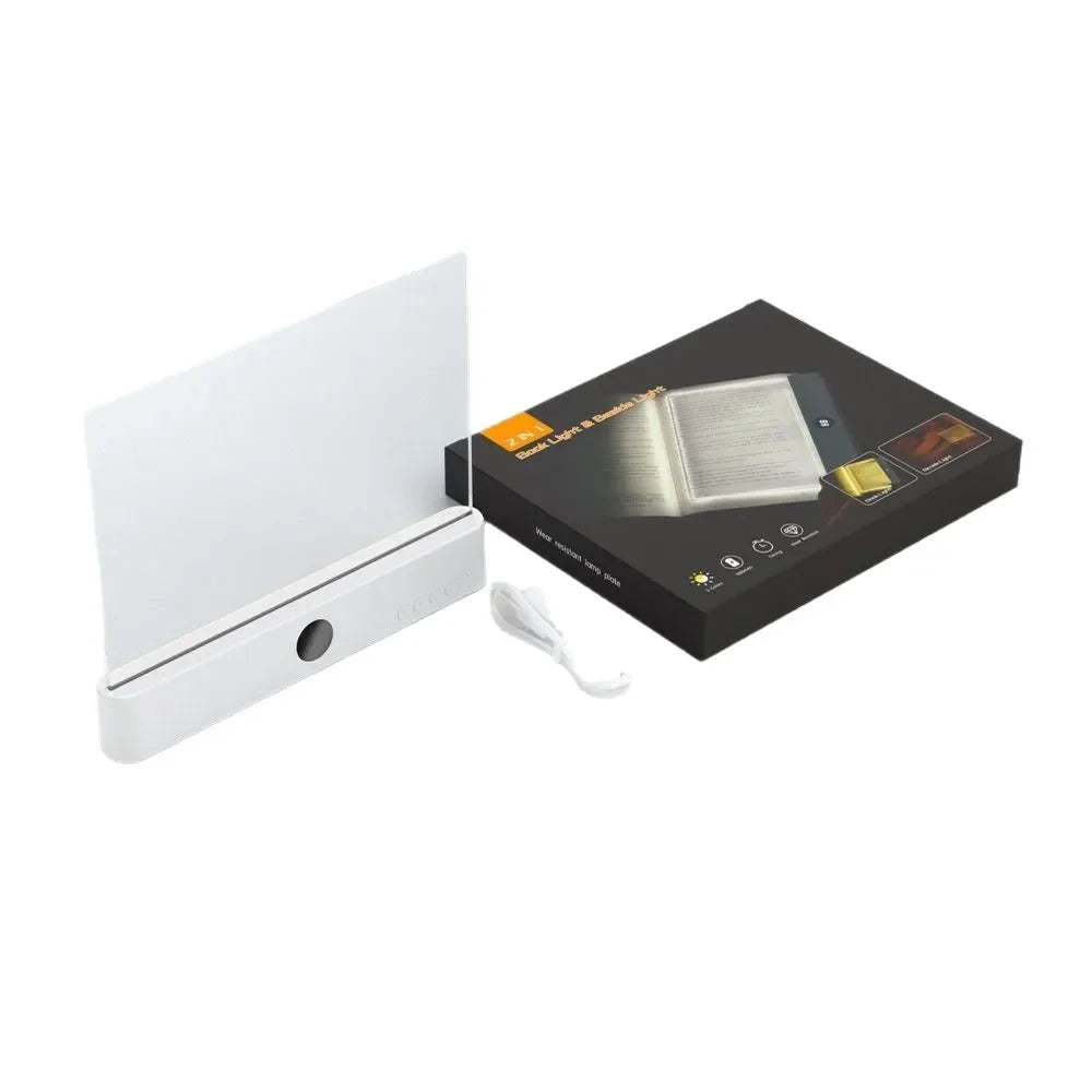AmberGlow™ Warm Reading Light — Read Without Waking Your Brain