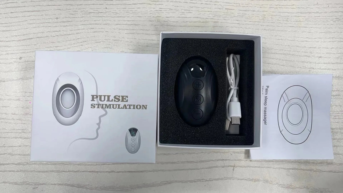 CalmPulse™ — EMS Sleep & Anxiety Relief Device