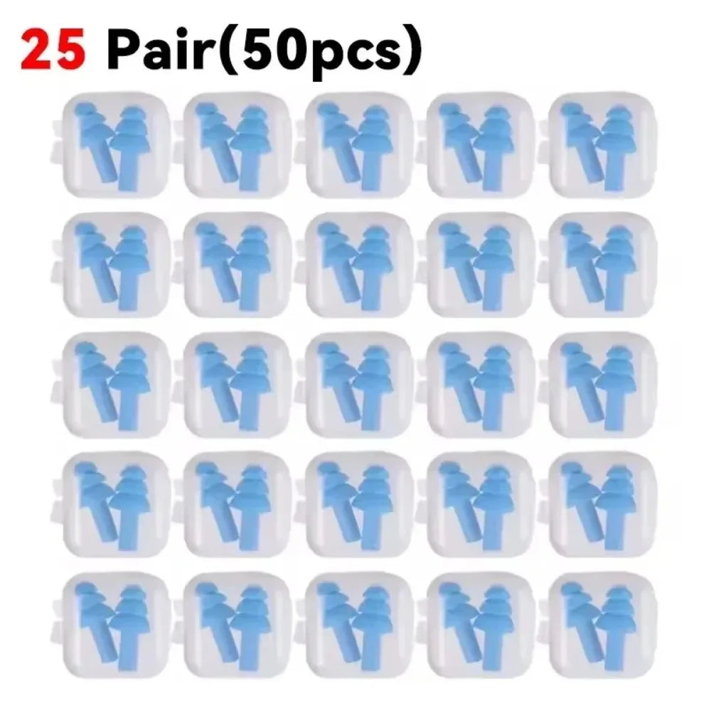 HushPlugs™ — Reusable Noise-Reducing Earplugs for Sleep & Focus
