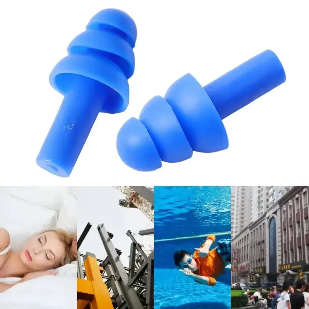 HushPlugs™ — Reusable Noise-Reducing Earplugs for Sleep & Focus