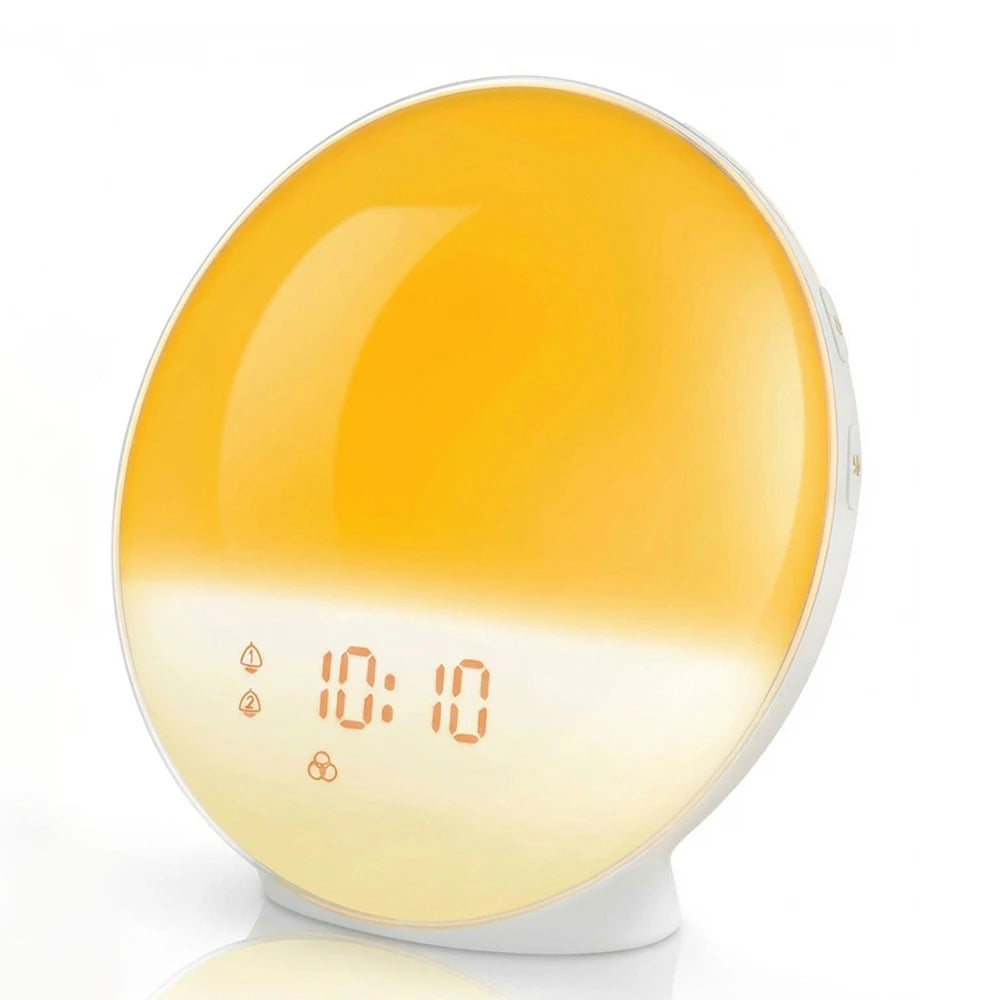 SunWake™ Sunrise Alarm Clock — Wake Up With Light, Not Noise