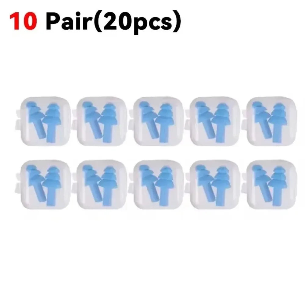 HushPlugs™ — Reusable Noise-Reducing Earplugs for Sleep & Focus