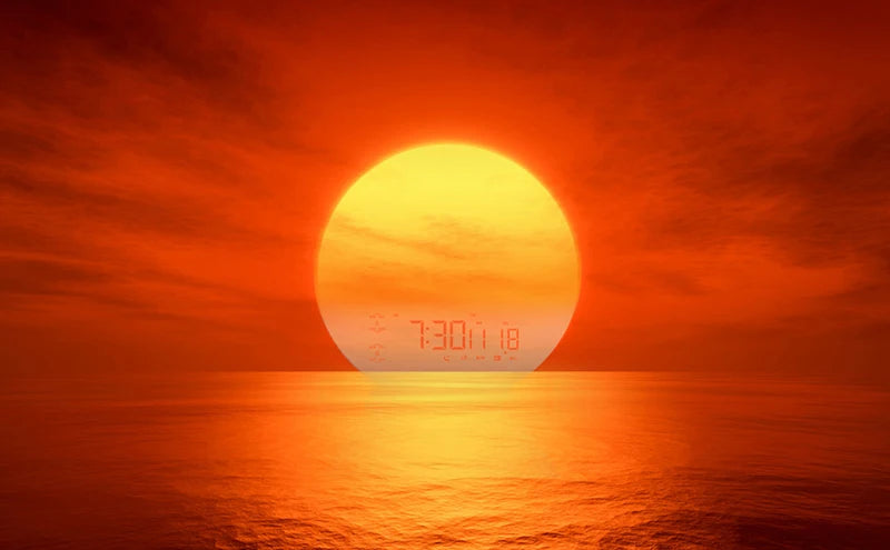 SunWake™ Sunrise Alarm Clock — Wake Up With Light, Not Noise