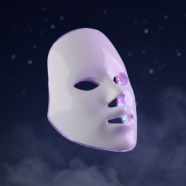 GlowCalm™ LED Light Therapy Mask — Face + Neck