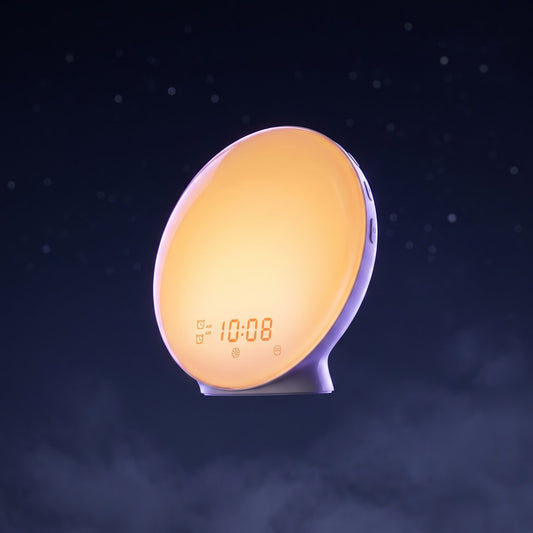 SunWake™ Sunrise Alarm Clock — Wake Up With Light, Not Noise